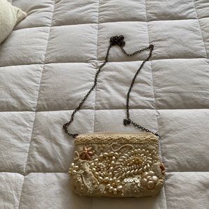 Designer pearl bag